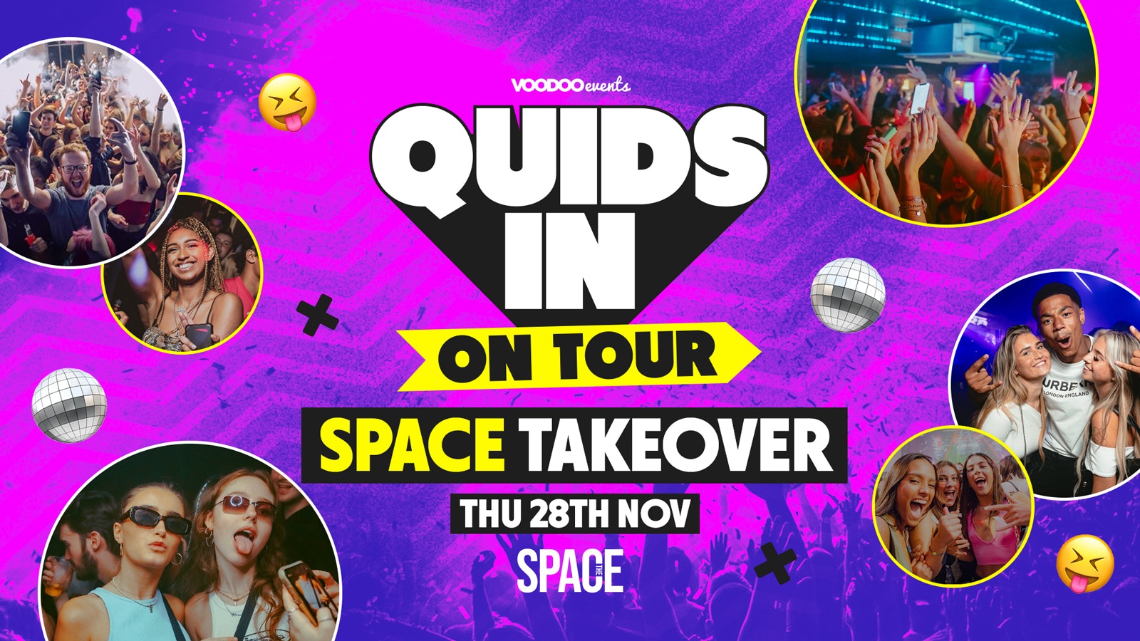 Quids In Takeover at Space Leeds 28th November