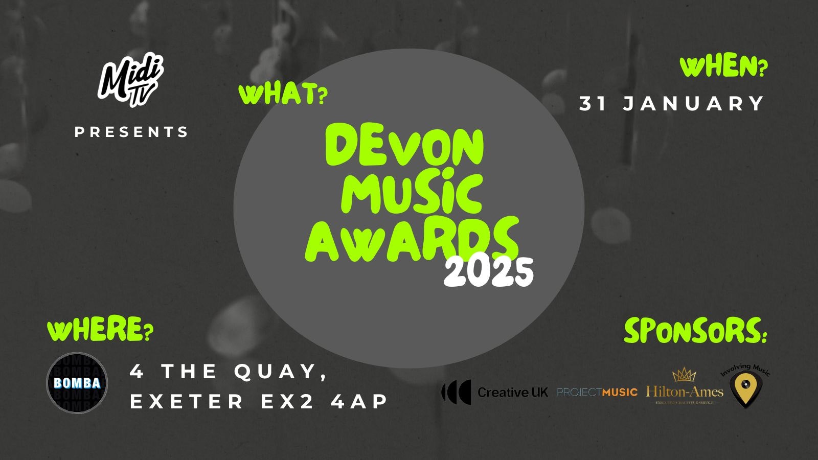 Devon Music Awards 2025