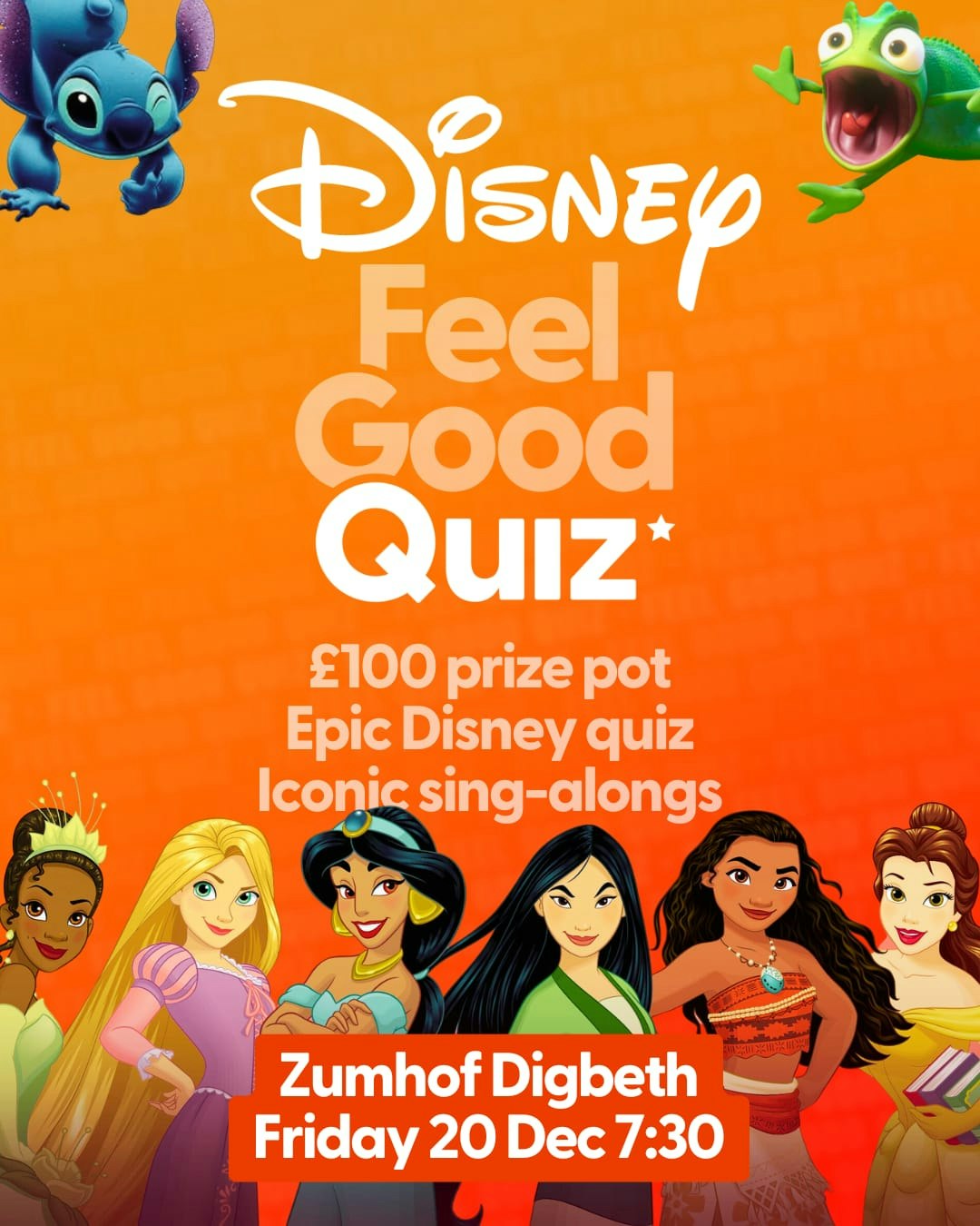 FEEL GOOD PARTY QUIZ – Disney Special