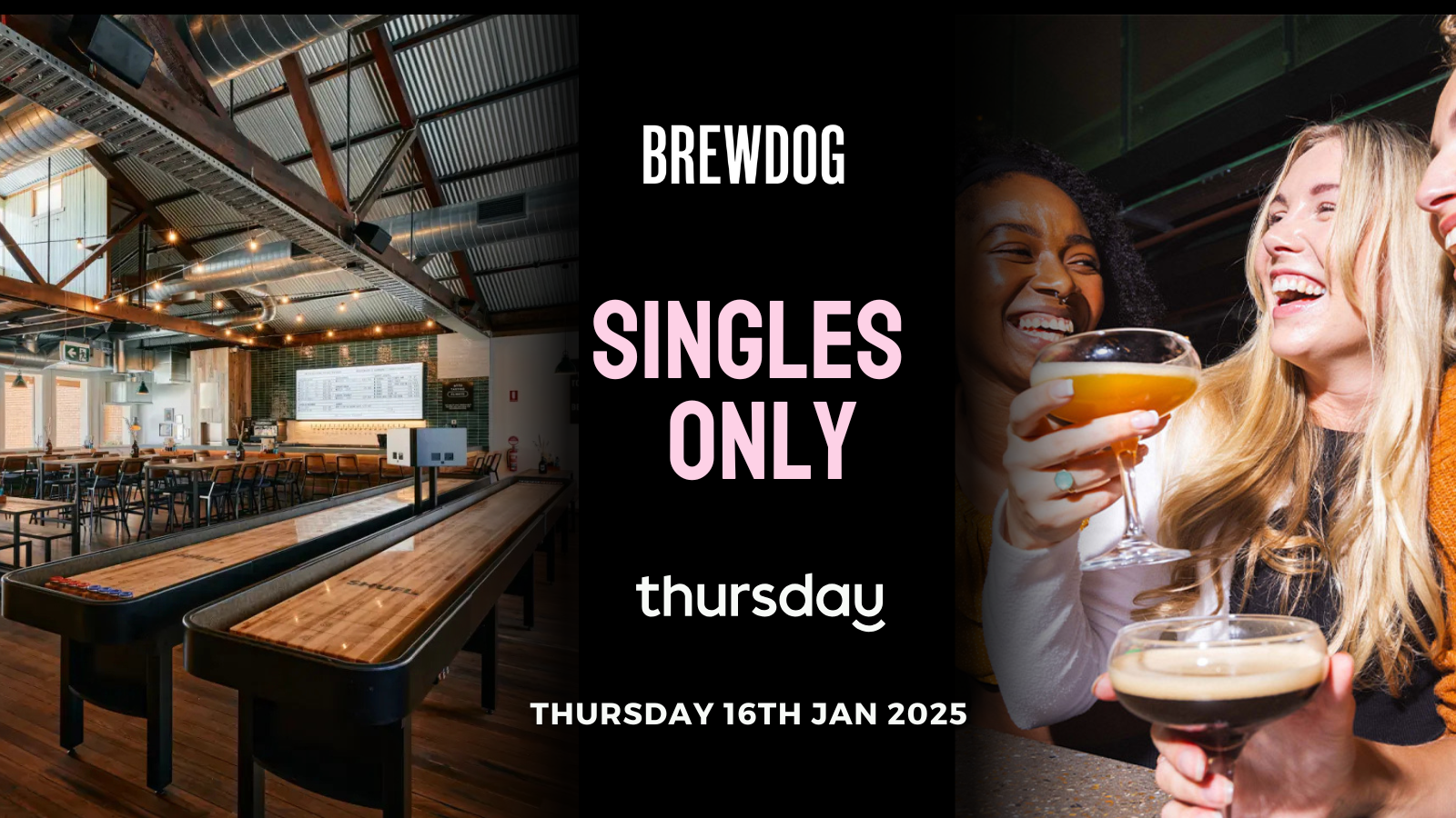 Thursday | Brewdog (25 – 40) | Fortitude Valley