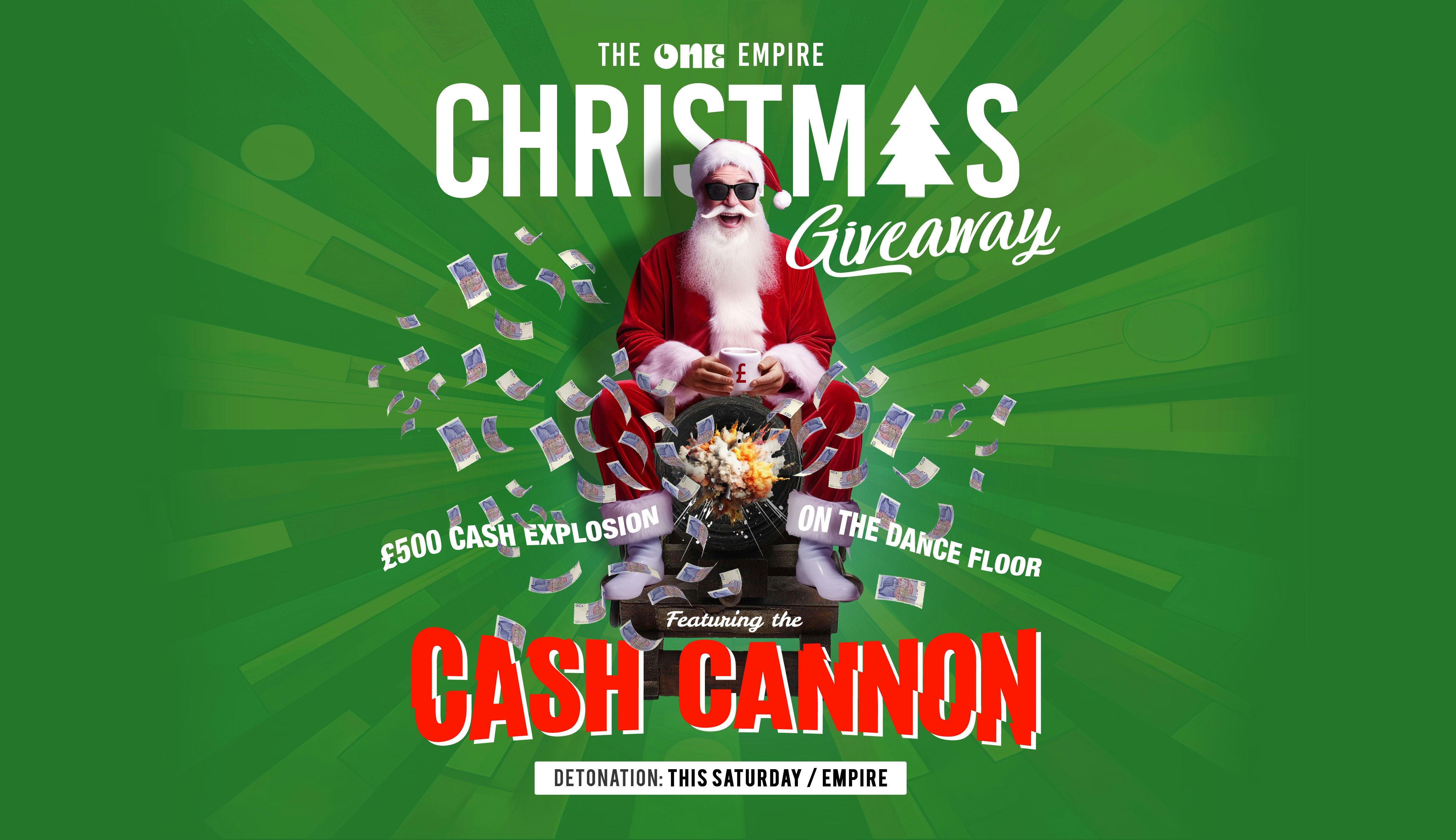 The £500 Christmas Cash Cannon