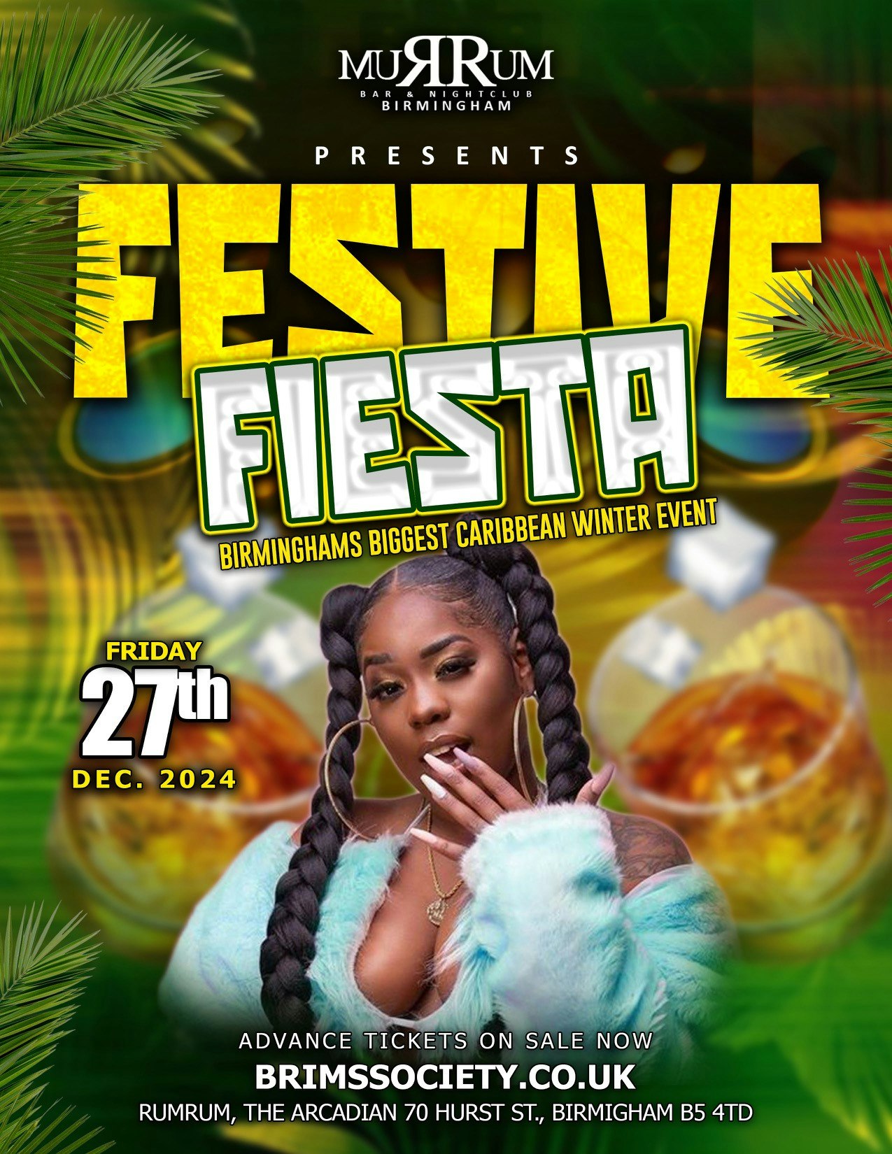 FESTIVE FIESTA – BIRMINGHAMS BIGGEST CARIBBEAN WINTER EVENT😱🔥
