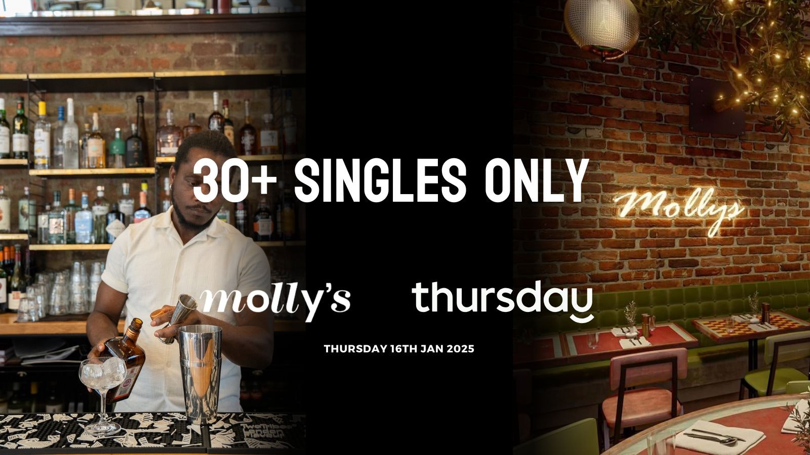 Thursday | Molly’s (30+) | Hoxton