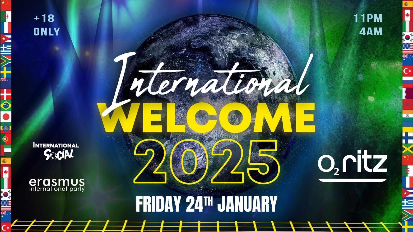 Tickets available on the door !! International Welcome 2025 | MANCHESTER