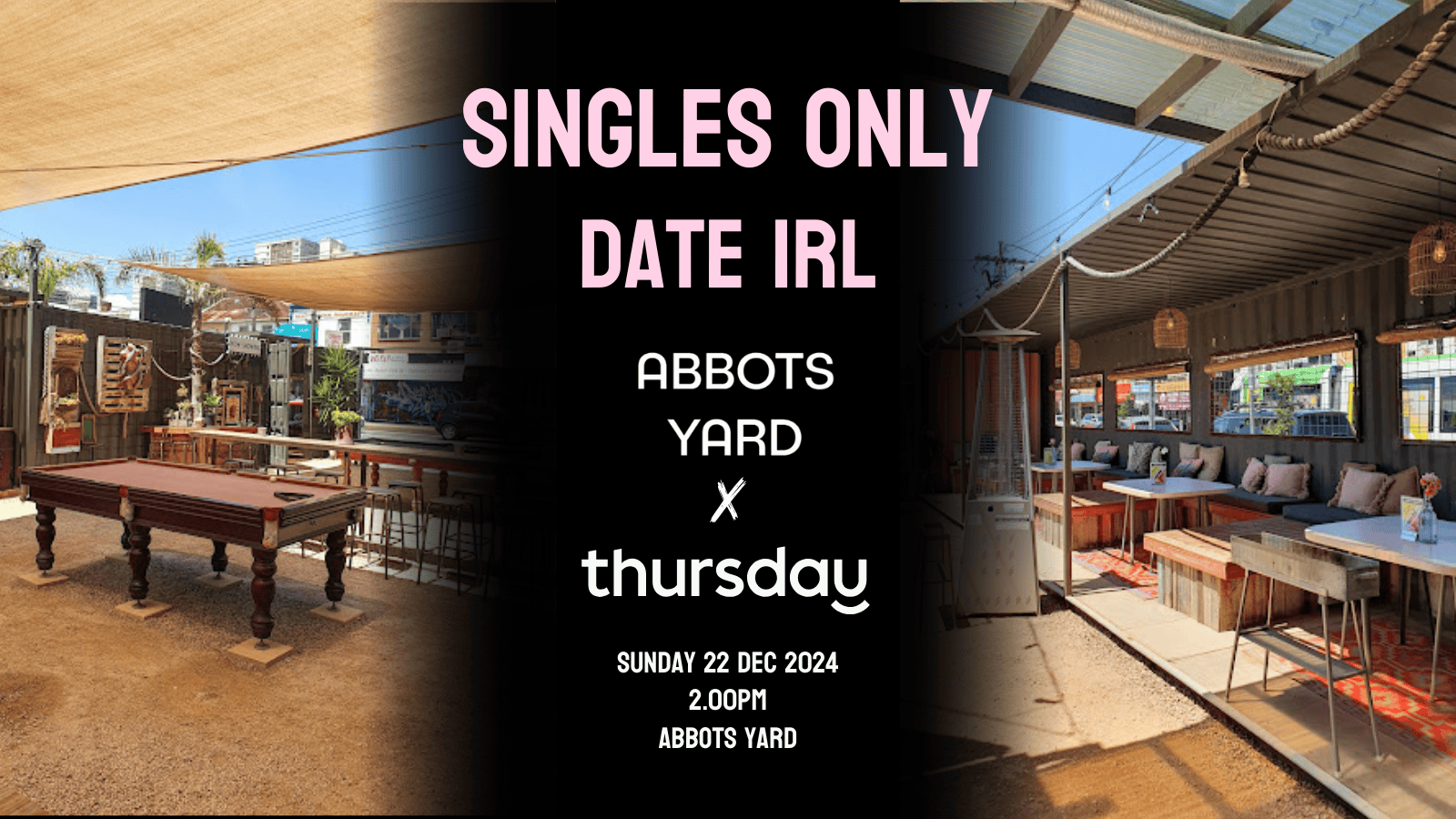 Thursday | Abbots Yard Beer Garden | Abbotsford