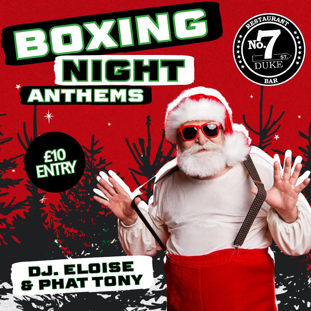 Boxing Night Anthems