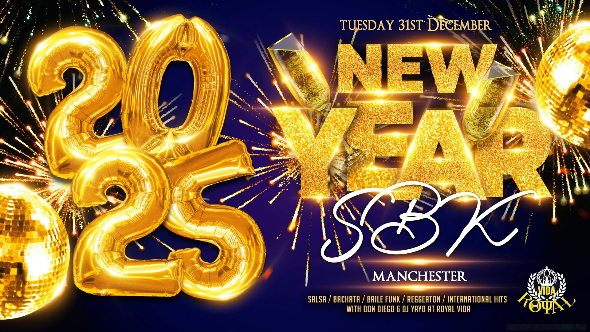 Bachateame New Year / Fin de Año  | MANCHESTER