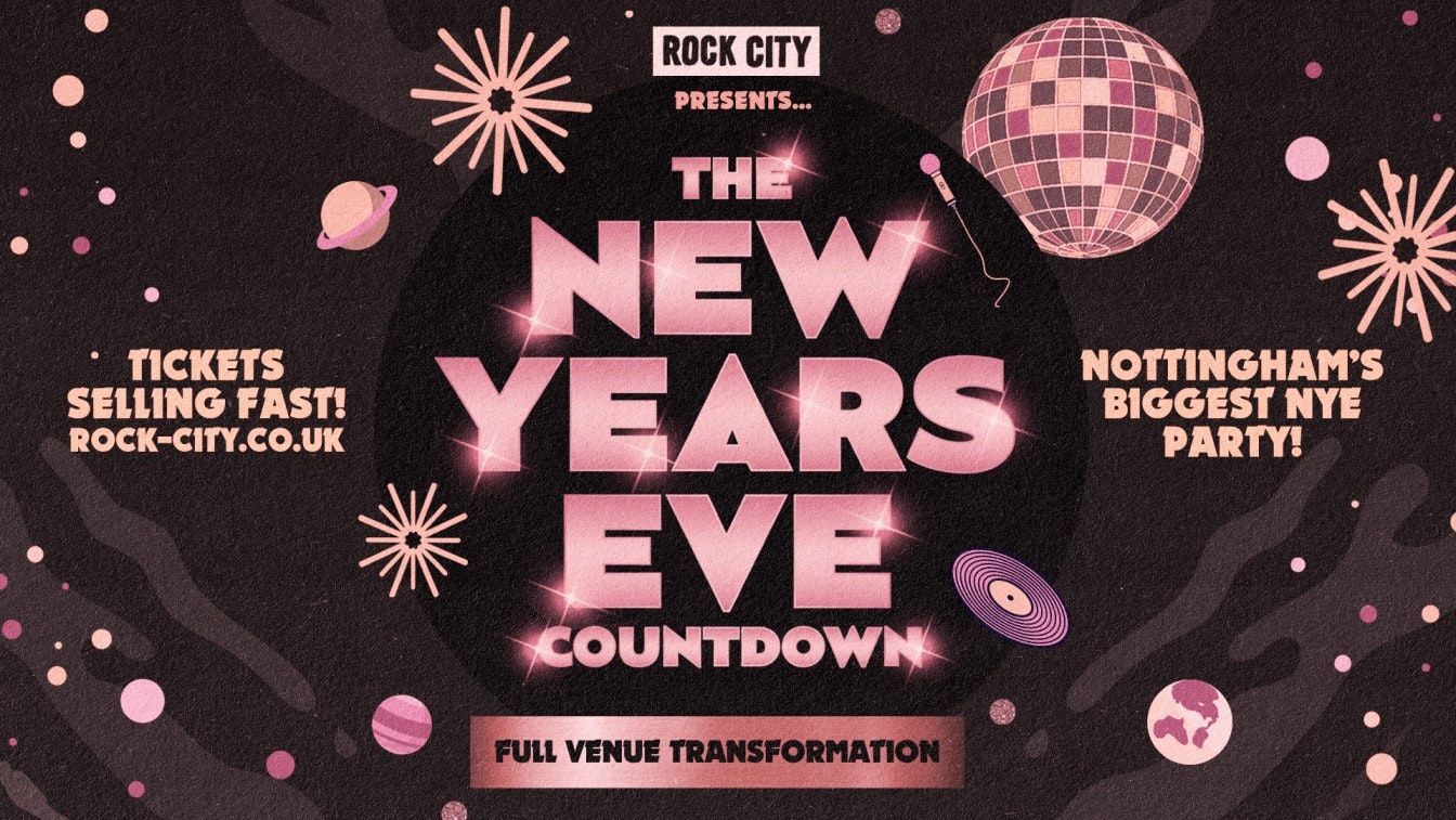 The New Years EVE Countdown 2024 – Rock City Presents the NYE Countdown 2024 – 31/12/24