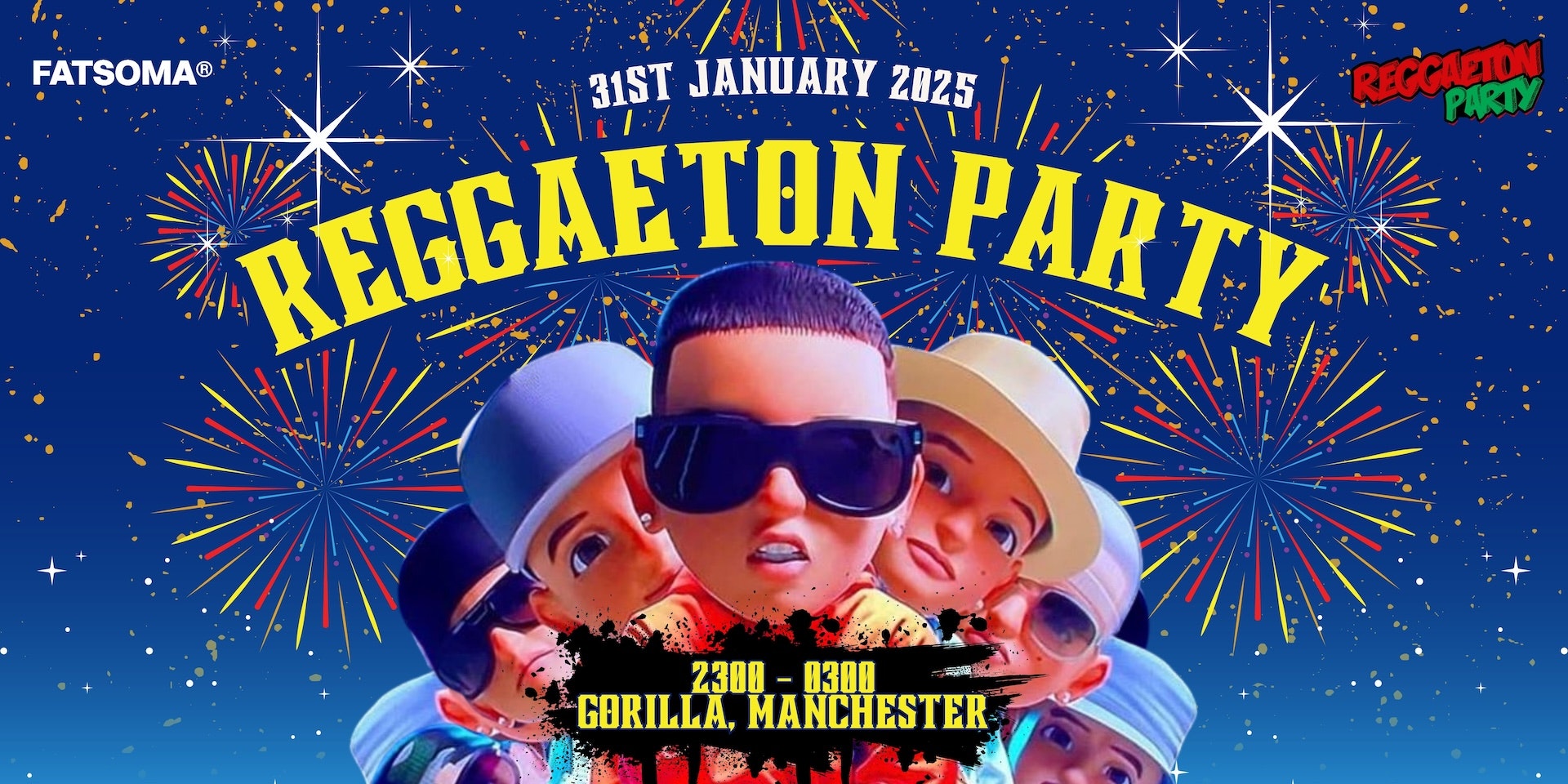 Reggaeton Party January 2025