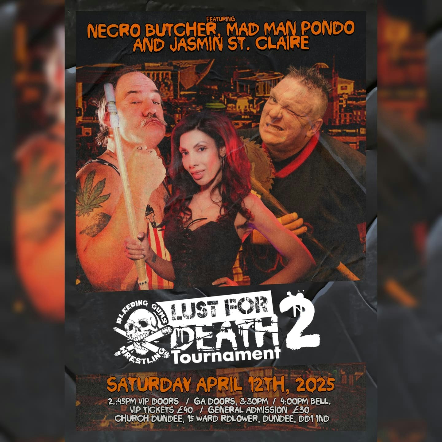 BGW – Lust For Death 2 Live – SOLD OUT