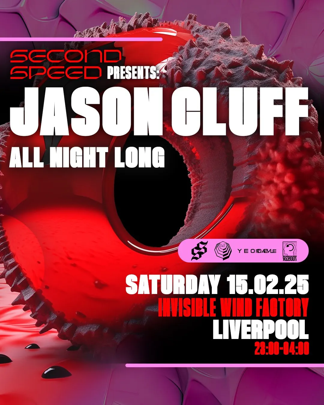 Second Speed: Jason Cluff (All Night Long) Liverpool | Invisible
