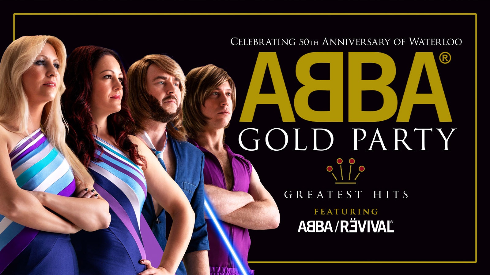 ⭐️ ABBA GOLD PARTY NIGHT –  featuring the No.1 Tribute ABBA REVIVAL LIVE