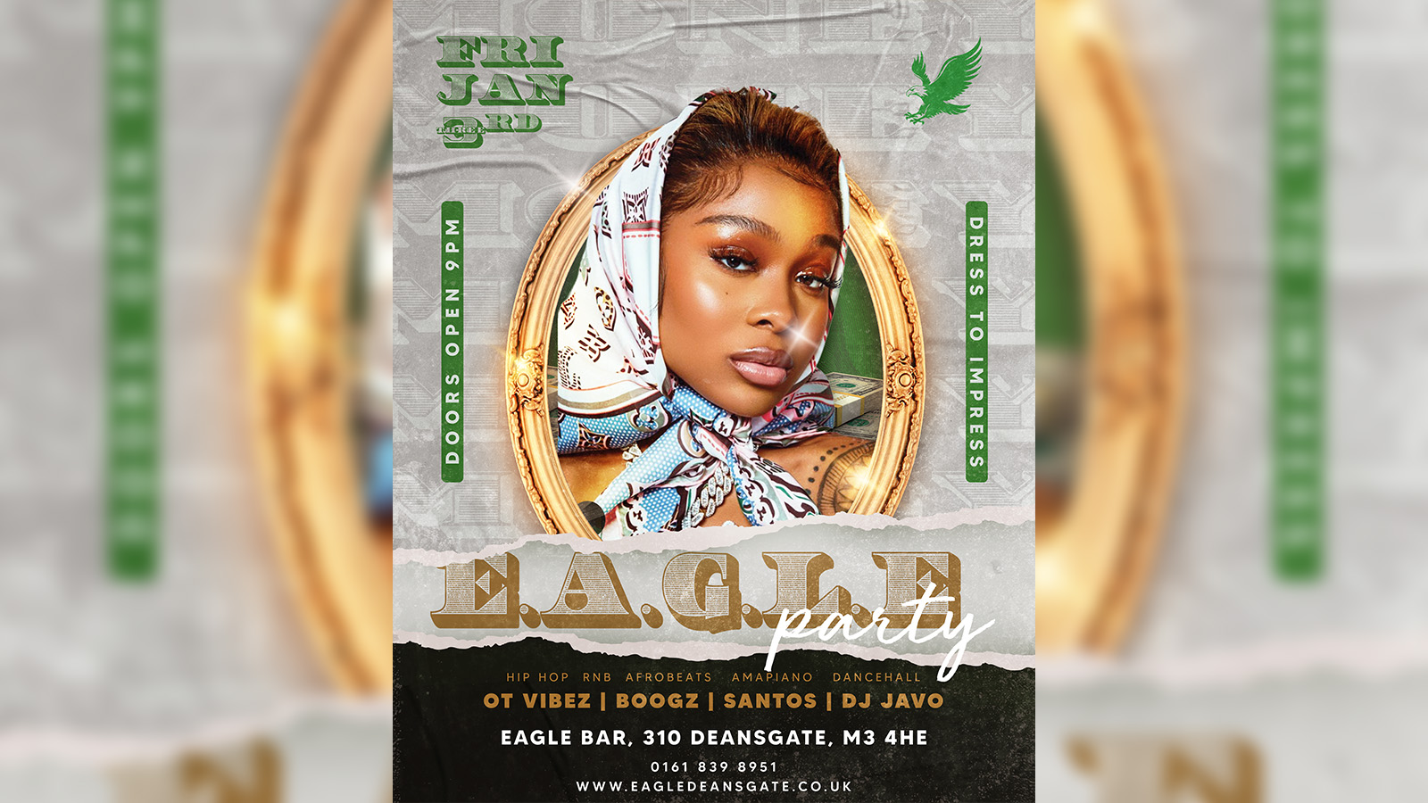 EAGLE PARTY - Afrobeats / Amapiano / Dancehall / Hip Hop at Eagle Bar  Deansgate, Manchester on 3rd Jan 2025 | Fatsoma