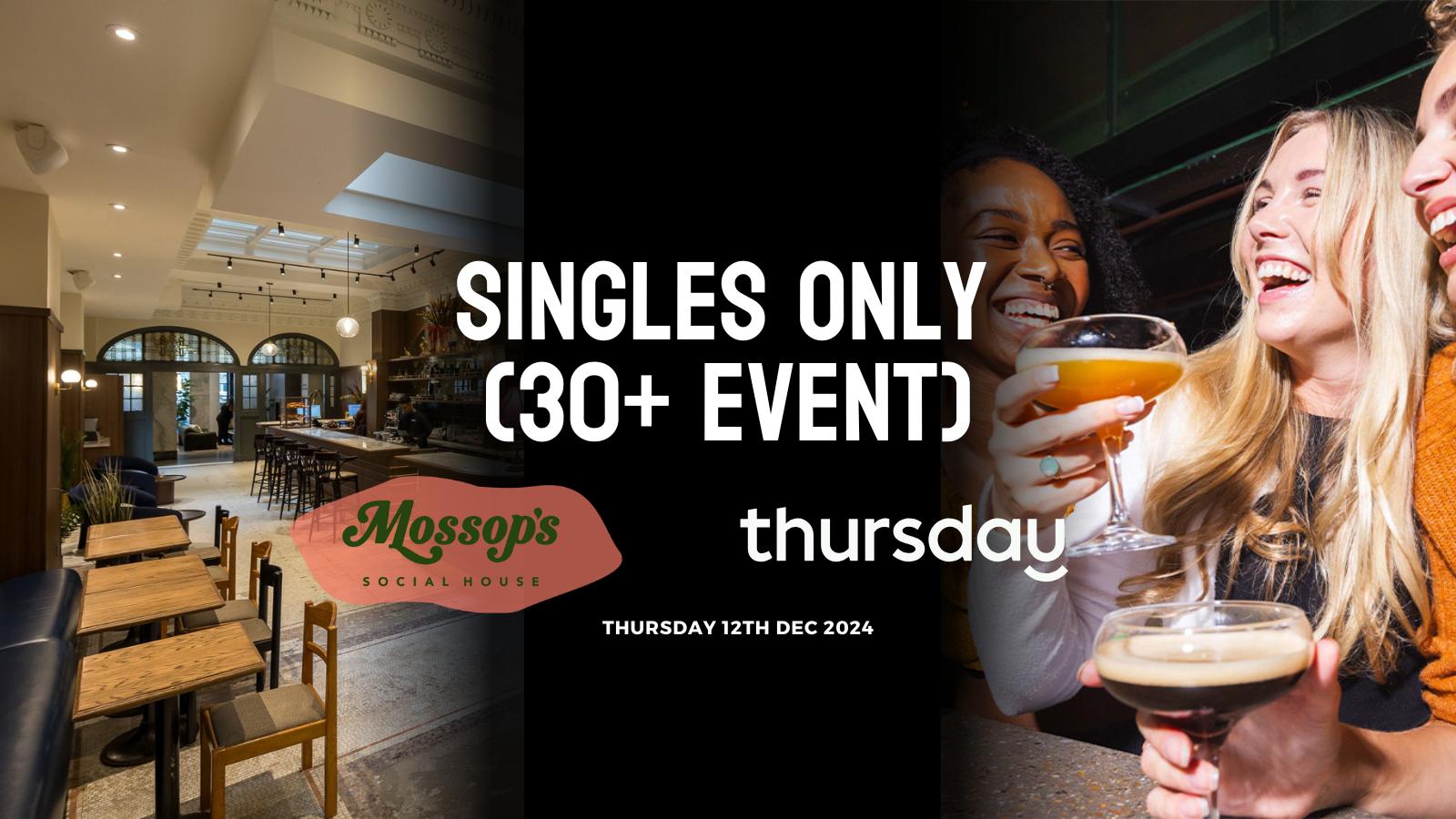 Thursday | Mossop’s Social House (30+ Event) | Toronto