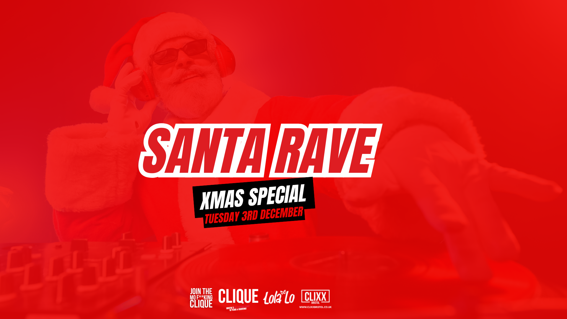 CLIQUE | Santa Rave 🎅 Join The Mo F**king Clique