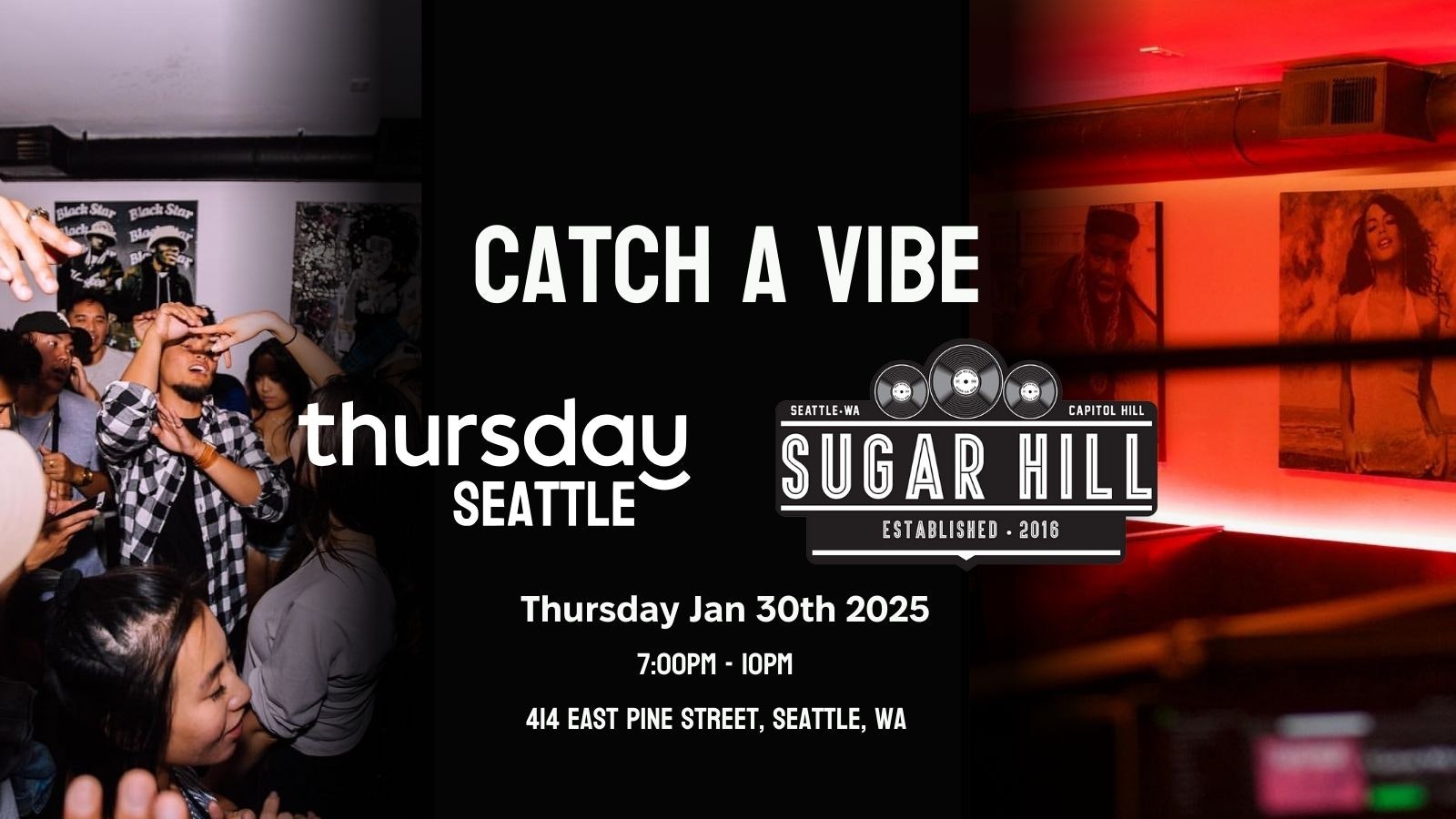 Thursday | Sugar Hill (Under 35s) | Capitol Hill