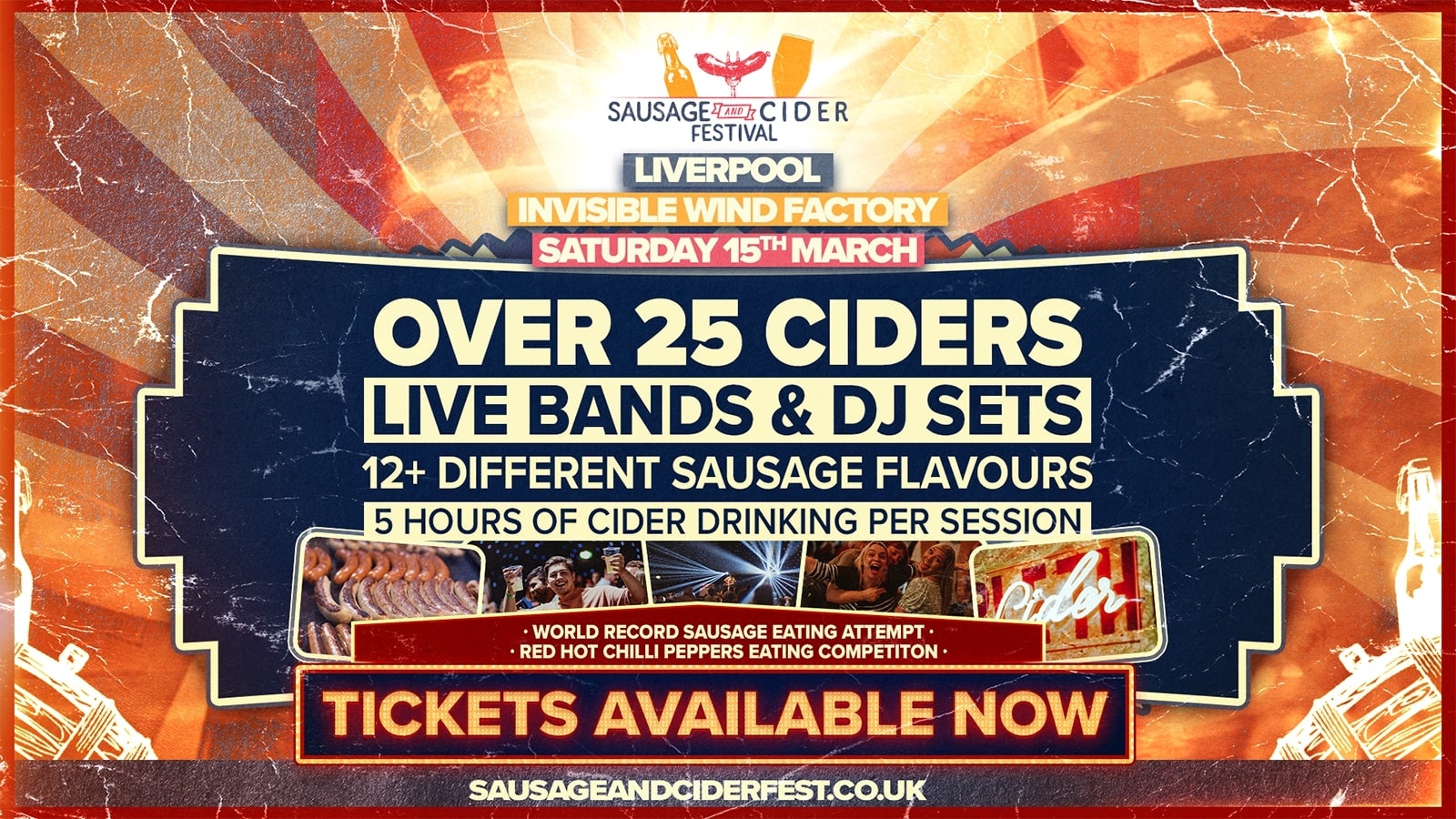 Sausage and Cider Festival – Liverpool 2025