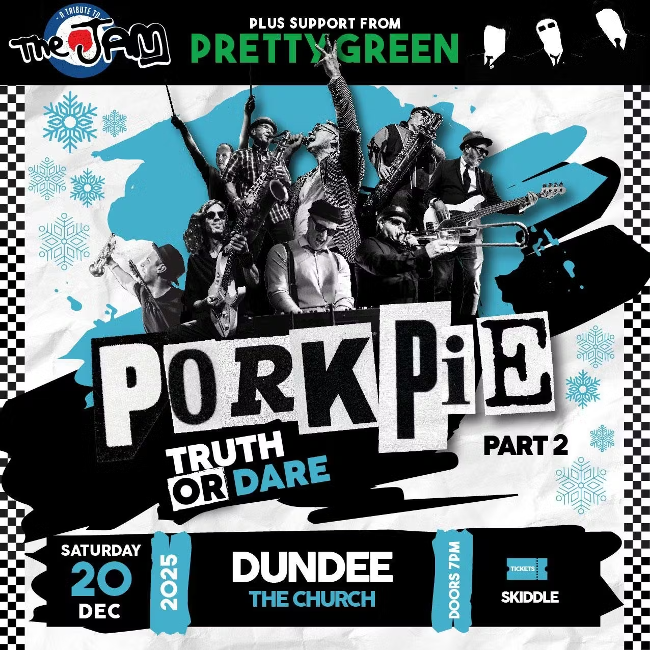 PorkPie & Pretty Green (The Jam) Christmas Special Live, Dundee #1