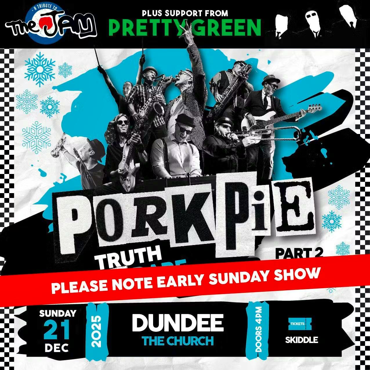 PorkPie & Pretty Green (The Jam) Christmas Special Live, Dundee #2