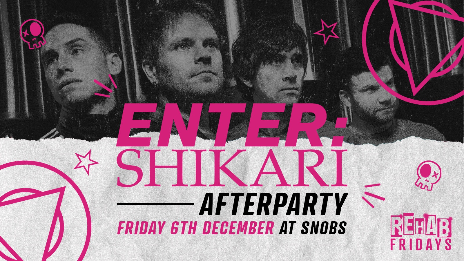 Rehab Friday [feat. Enter Shikari after party] TONIGHT🤟 06/12