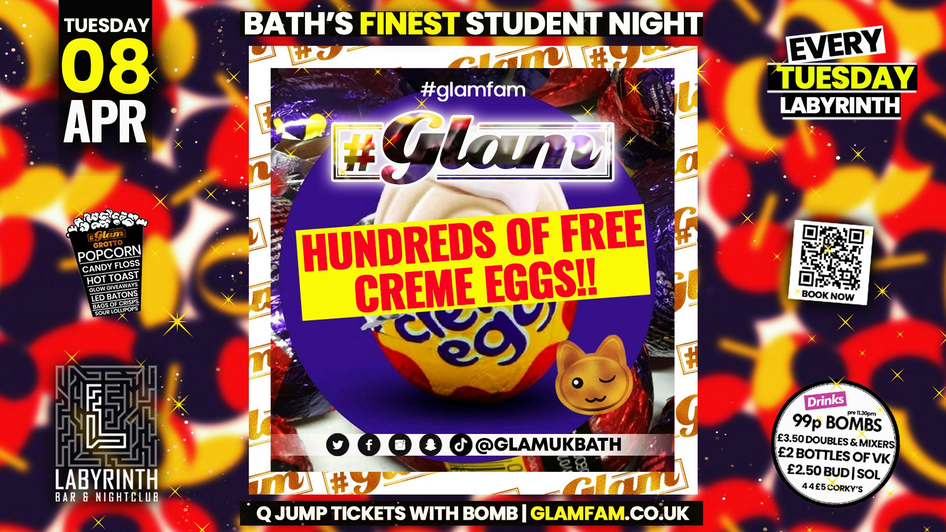 Glam -🥚CREME EGG PARTY!🥚 | Tuesdays at Labs 😻