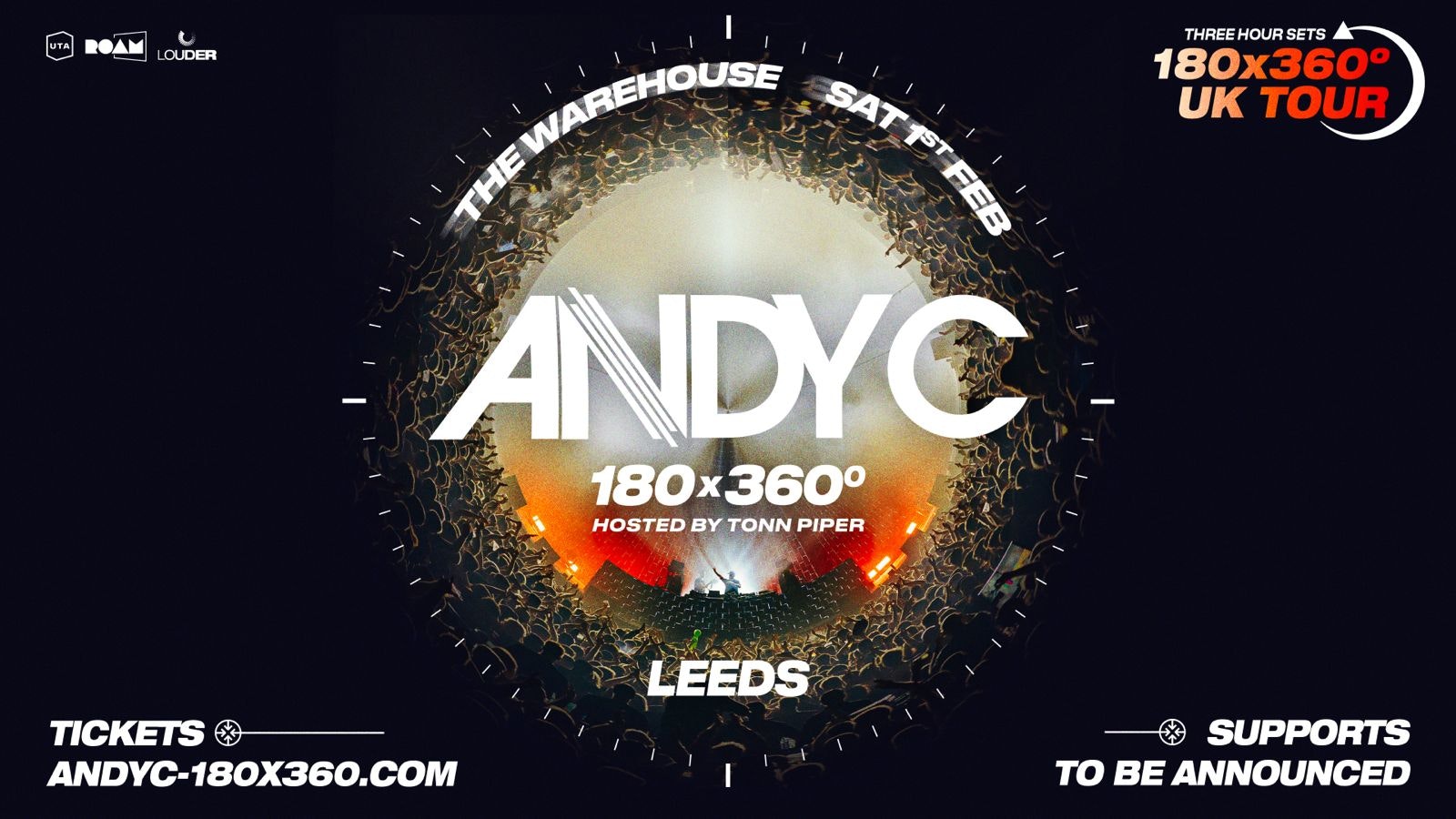 Andy C – 180×360 Tour