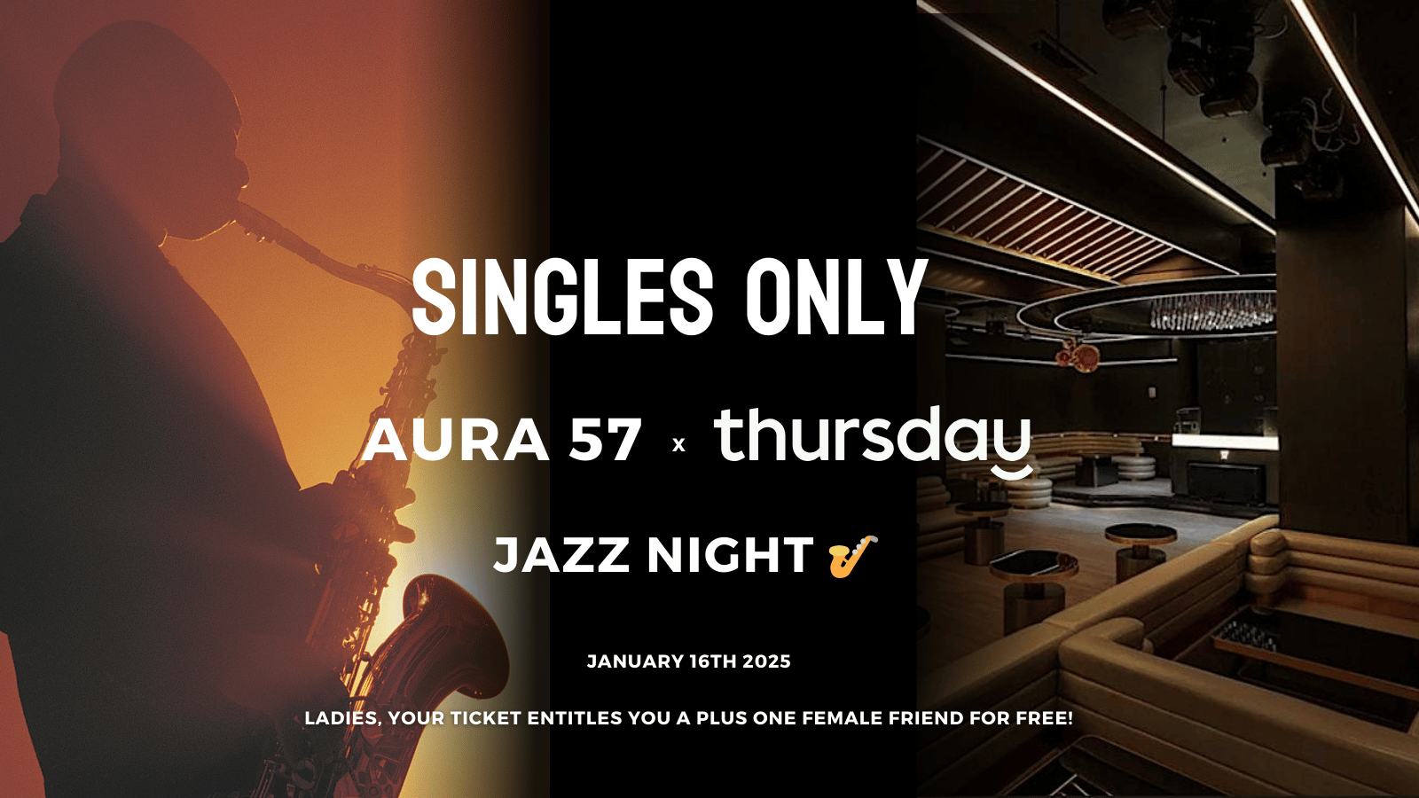 Thursday | Aura 57 (Jazz Night) | NYC