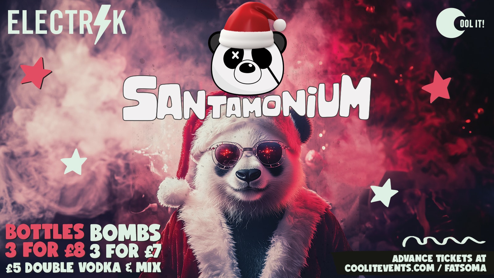 Pandamonium Saturdays : SANTAMONIUM 🎅🐼