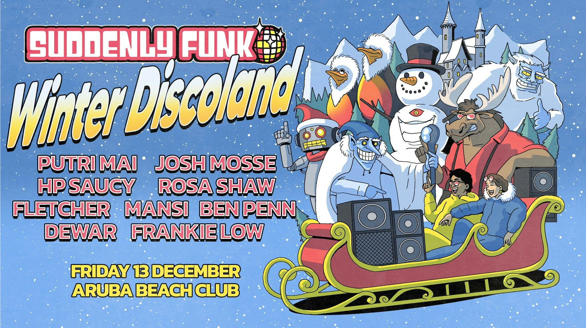 Suddenly Funk Presents Winter Discoland