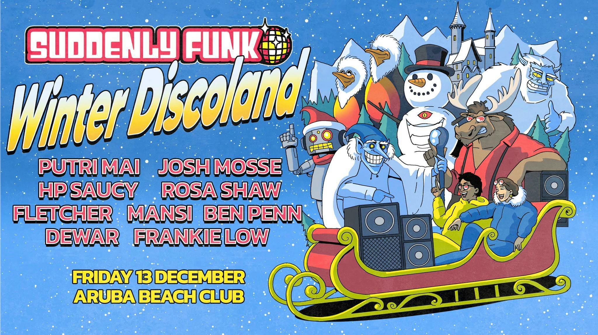 Suddenly Funk Presents Winter Discoland
