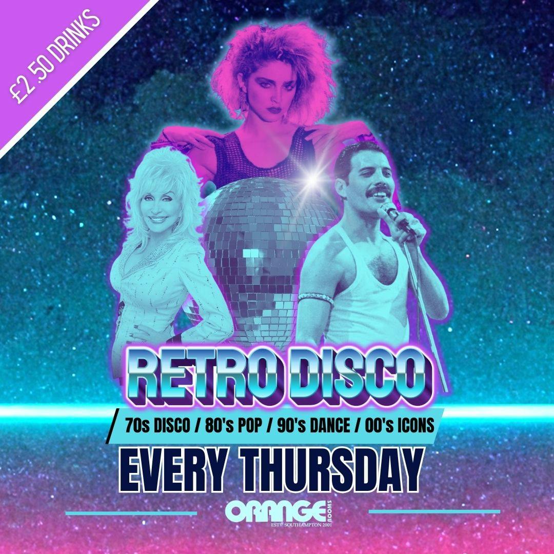 💃🕺 Retro Disco Every Thursday at Orange Rooms! 🪩 at Orange Rooms ...