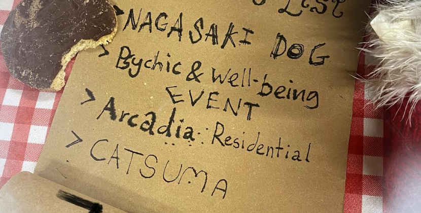 Nagasaki Dog + Psychic & Wellbeing Event +Arcadia Residential, + Catsuma