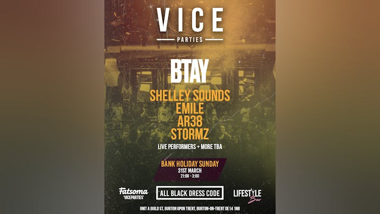 Vice Parties Easter Bank Holiday Rave