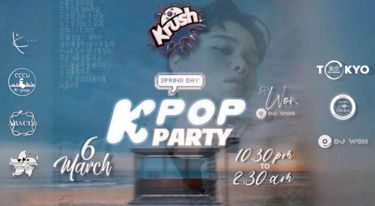 KRUSH is back! KPOP CLUB NIGHT