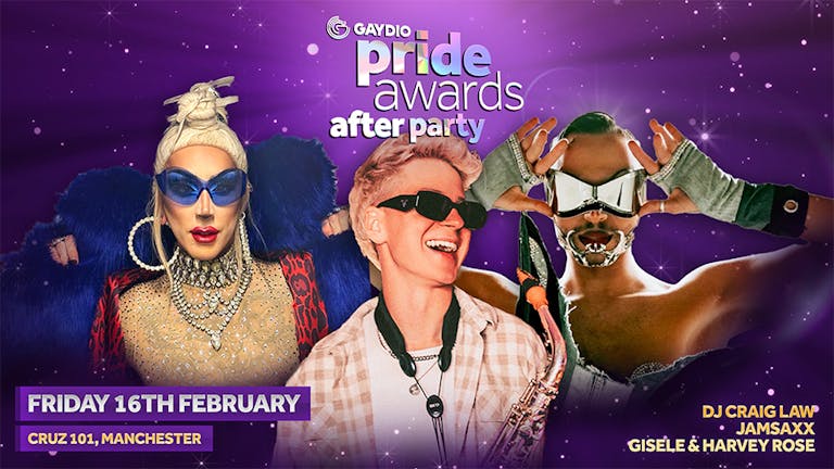 GAYDIO PRIDE AWARDS - OFFICIAL AFTER PARTY 