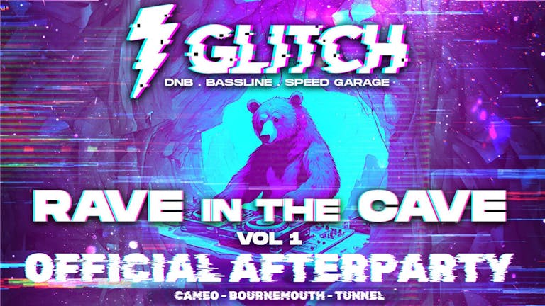 GLITCH DNB - TUNNEL | CAMEO BOURNEMOUTH - RAVE IN THE CAVE AFTERPARTY