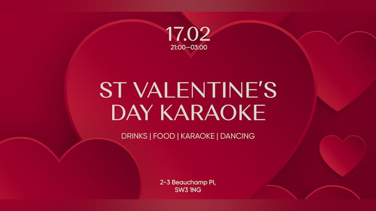 St Valentine's Karaoke Night