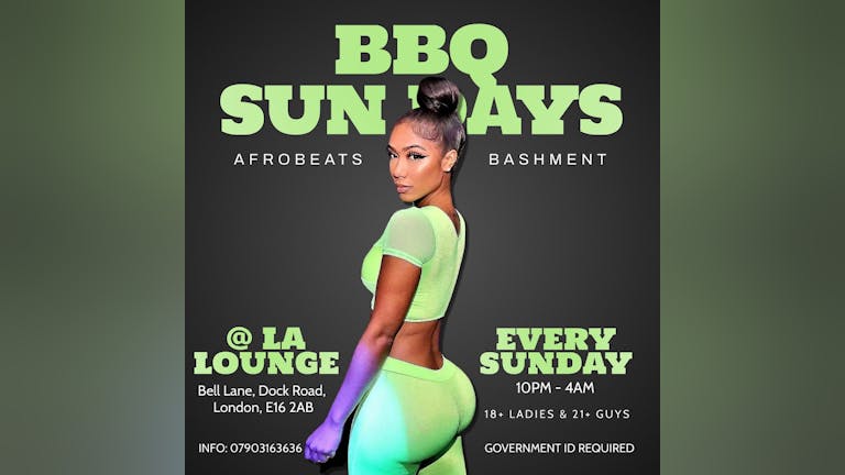 BBQ Sundays - Afrobeat Meet Bashment