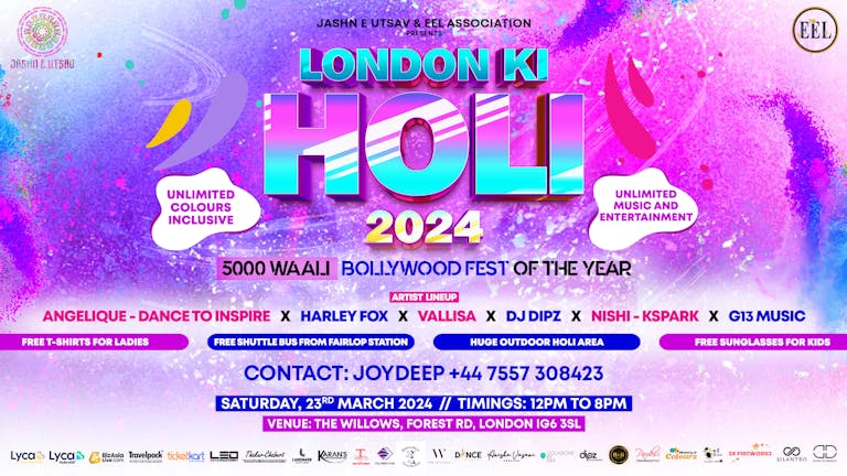 London ki Holi festival 2024