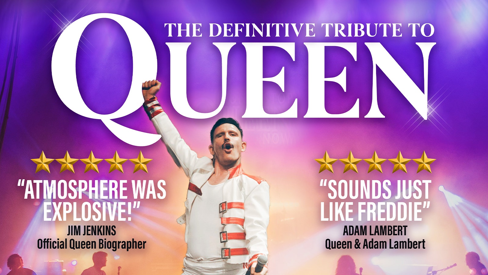 QUEEN’S GREATEST HITS – starring Don’t Stop QUEEN Now ⭐️⭐️⭐️⭐️⭐️