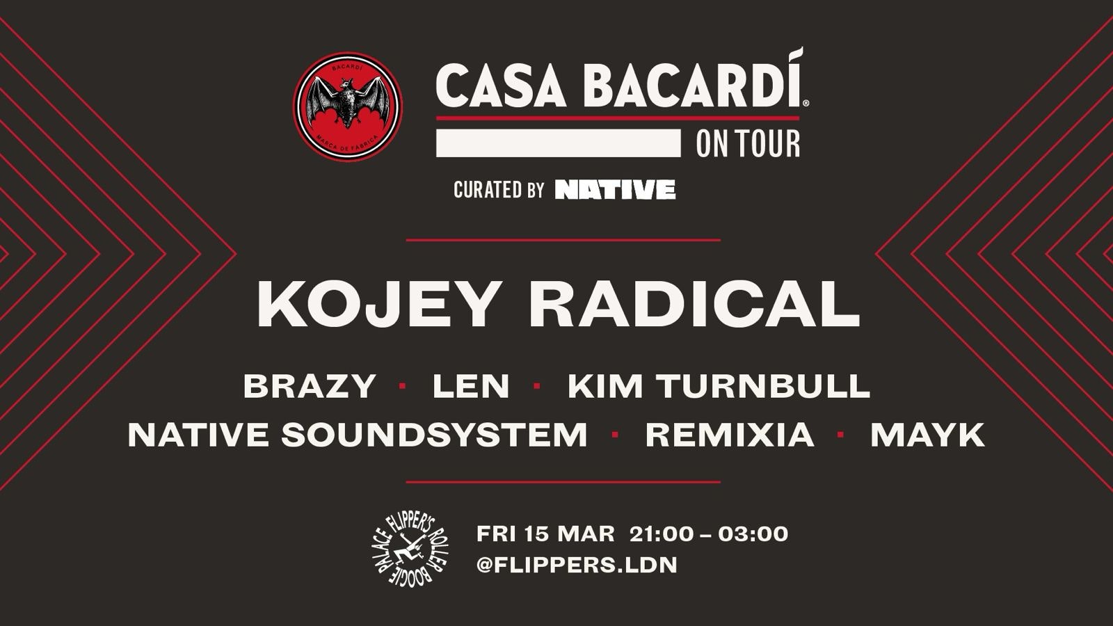 Casa Bacardí On Tour w/ Kojey Radical