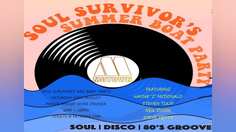 Soul Survivor's 3rd birthday boat party
