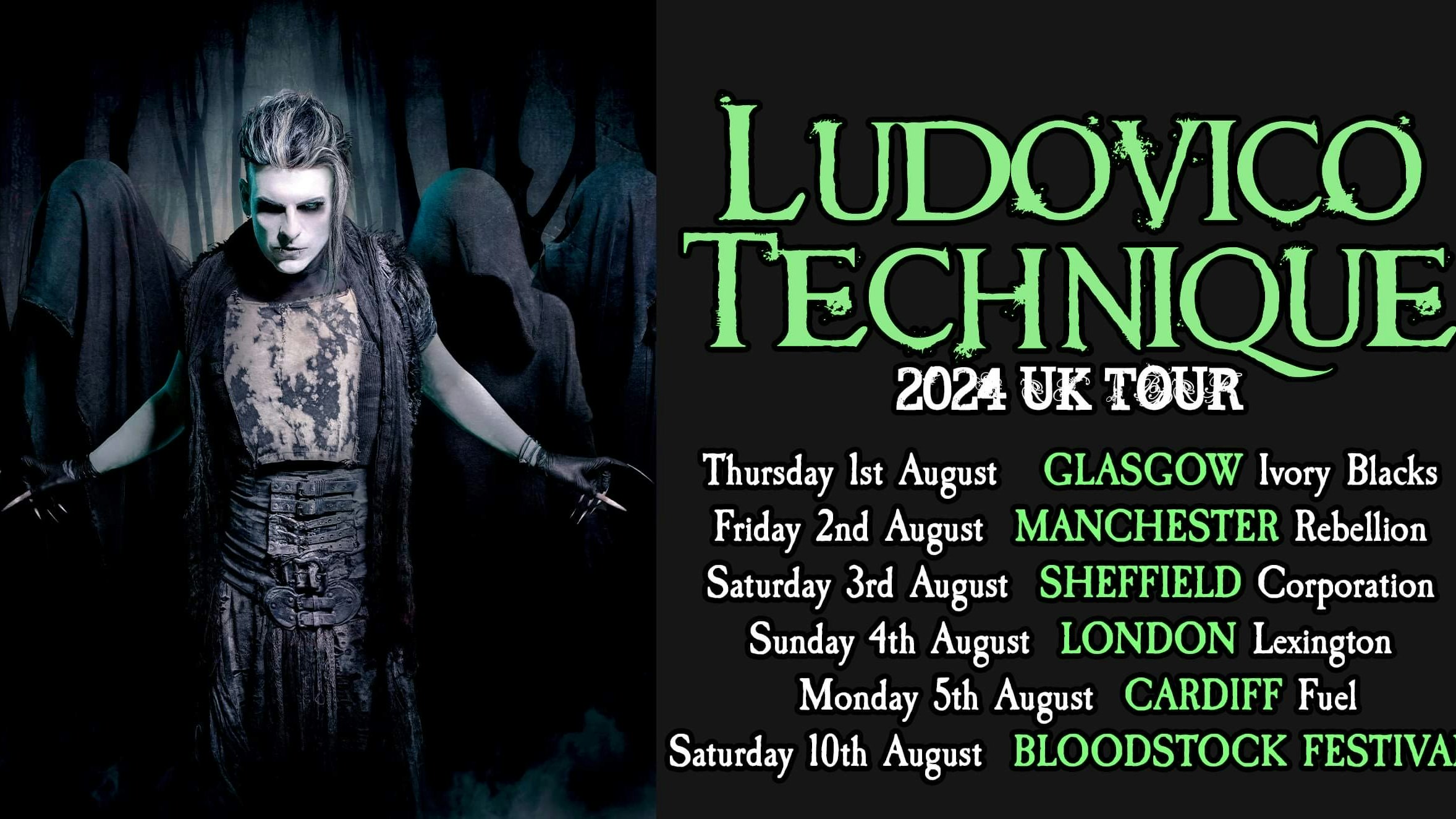LUDOVICO TECHNIQUE 2024 UK TOUR