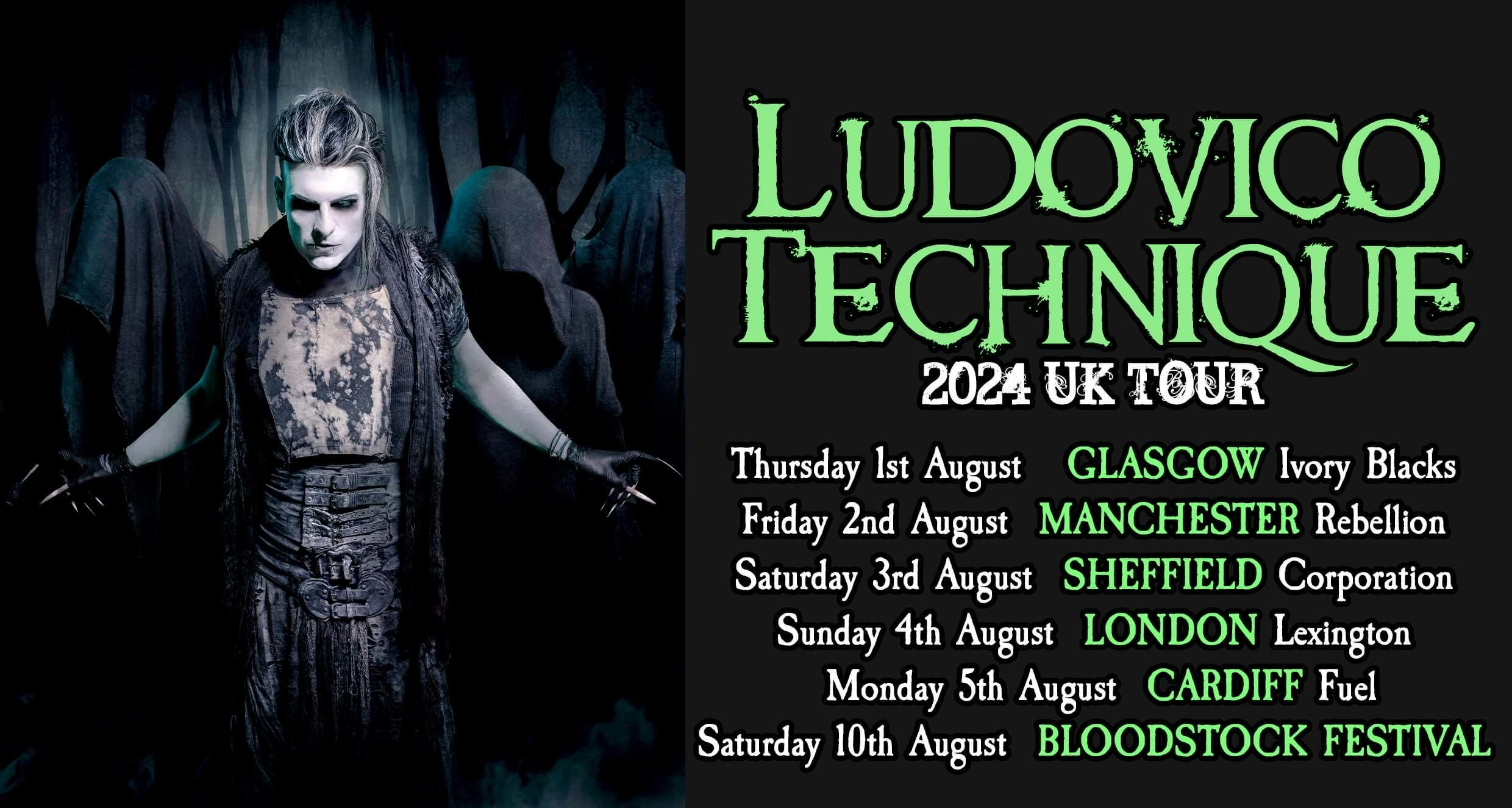 LUDOVICO TECHNIQUE 2024 UK TOUR