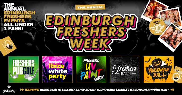 The Annual Edinburgh Gold Access 2024 - All Annual Events Included