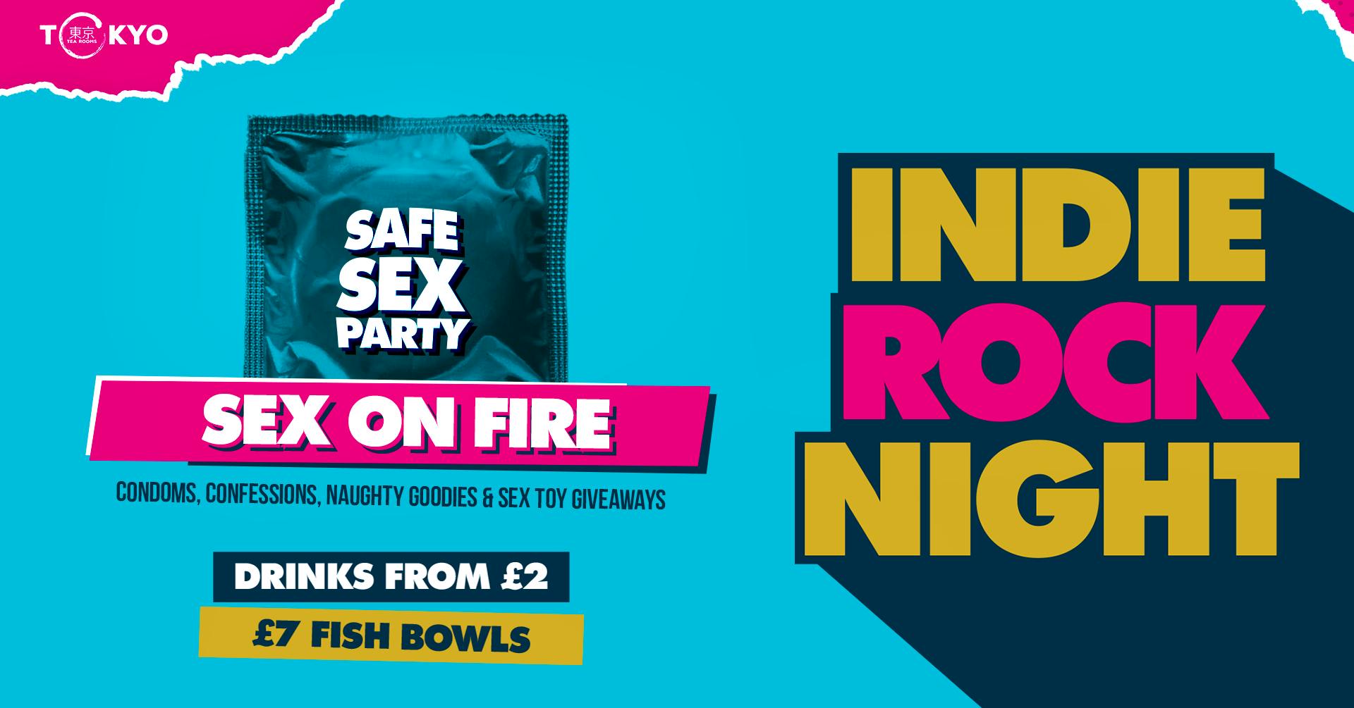 Indie Rock Night ∙ SEX ON FIRE (Safe Sex Party) *LAST 10 ONLINE TICKETS* |  Club Chemistry