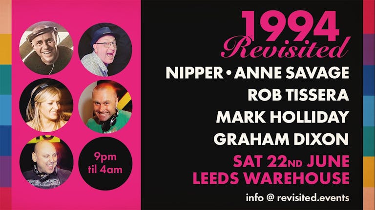 1994 Revisited: NIPPER • ANNE SAVAGE • ROB TISSERA • MARK HOLLIDAY • GRAHAM DIXON
