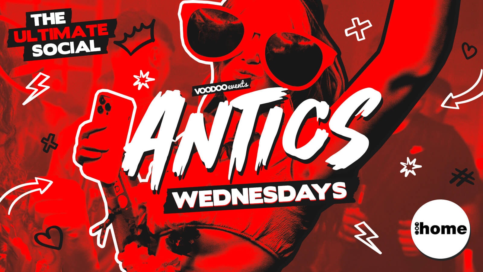ANTICS HAS A NEW HOME – Antics @ Home Launch Night – Pre Sale Sign Up