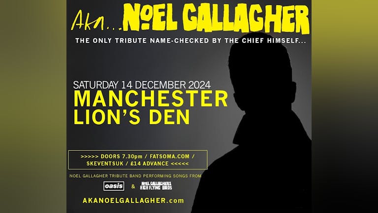 Aka Noel Gallagher Live At Lions Den, Manchester