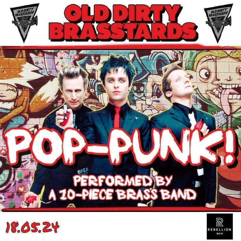 Old Dirty Brasstards – Pop Punk at Rebellion, Manchester
